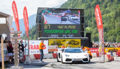 Schnellster Osttiroler der diesjährigen Viertelmeile war Walter Pondorfer mit einem Lamborghini (700 PS), einer Zeit von 11,068 Sekunden und einem Topspeed von 207,4 km/h.