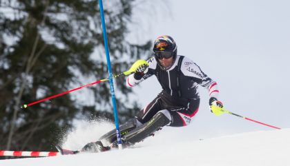 Mario Matt beim Training in Lienz am 3. Jänner 2014.