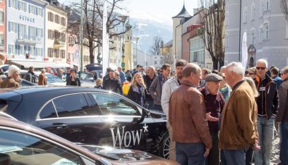 Lienzer Altstadt wurde zu Freiluft-Autosalon 2014 
