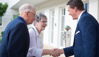Freundschaftsbesuch aus den USA in Lienz