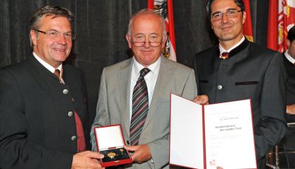 RR Ing. Rudolf Methlagl aus Lienz für Verdienste um das Schul- und Bildungswesen