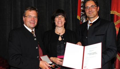 Anna Holzer aus Matrei in Osttirol für Verdienste um die bäuerlichen Organisationen