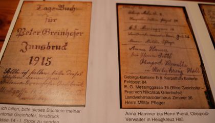 I. Weltkrieg-Ausstellung in Schlaiten