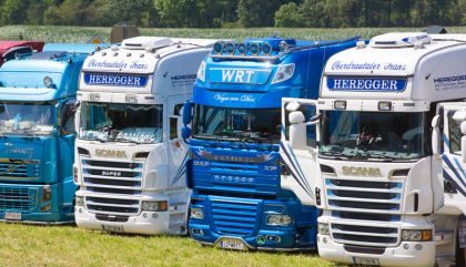 Mit einem Fußballturnier, 40 Trucks und einer „Asphaltparty“ feierten die Mitglieder des HC Truckstop am 19.7. in Dölsach das 10-jährige Vereinsbestehen.