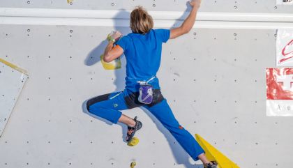 Gelungene 1. Auflage des „Free Solo Masters": Großes Zuschauerinteresse, tolle Leistungen der über 60 Kletterer und fast perfekte Wetterbedingungen am 13.9. in Lienz.