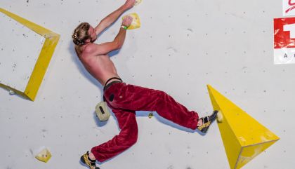 Gelungene 1. Auflage des „Free Solo Masters": Großes Zuschauerinteresse, tolle Leistungen der über 60 Kletterer und fast perfekte Wetterbedingungen am 13.9. in Lienz.
