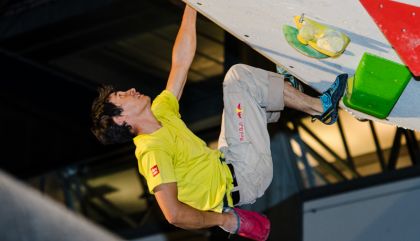 Gelungene 1. Auflage des „Free Solo Masters": Großes Zuschauerinteresse, tolle Leistungen der über 60 Kletterer und fast perfekte Wetterbedingungen am 13.9. in Lienz.