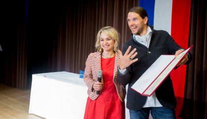 Große Ehre für Snowboarder Sigi Grabner