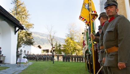 Traditionelle Gedenkfeier der Garnison Lienz