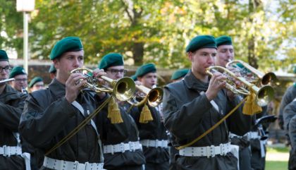 Traditionelle Gedenkfeier der Garnison Lienz