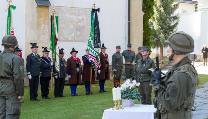 Traditionelle Gedenkfeier der Garnison Lienz