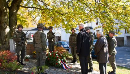 Traditionelle Gedenkfeier der Garnison Lienz