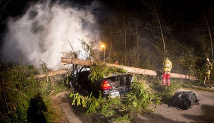 Freiwillige Feuerwehr Lavant übte den Ernstfall