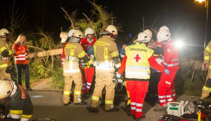 Freiwillige Feuerwehr Lavant übte den Ernstfall