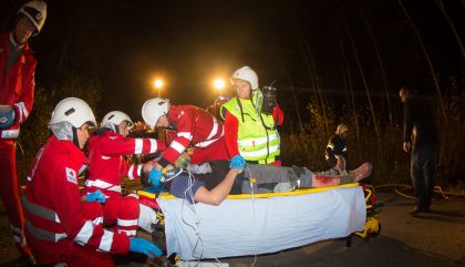 Freiwillige Feuerwehr Lavant übte den Ernstfall