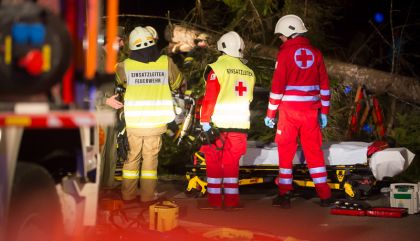 Freiwillige Feuerwehr Lavant übte den Ernstfall