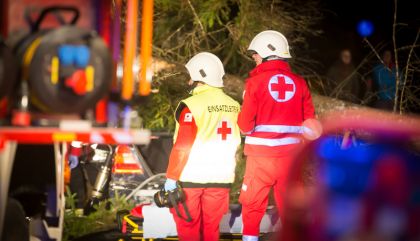 Freiwillige Feuerwehr Lavant übte den Ernstfall