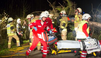 Freiwillige Feuerwehr Lavant übte den Ernstfall