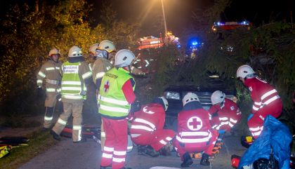 Freiwillige Feuerwehr Lavant übte den Ernstfall