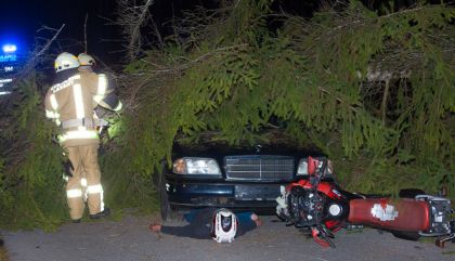 Freiwillige Feuerwehr Lavant übte den Ernstfall