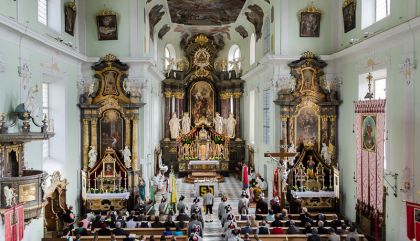 50-jähriges Priesterjubiläum und Erntedank