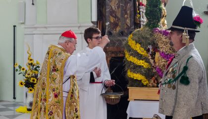 50-jähriges Priesterjubiläum und Erntedank