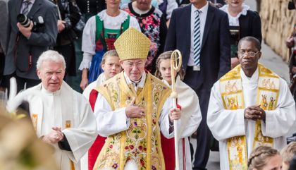 50-jähriges Priesterjubiläum und Erntedank