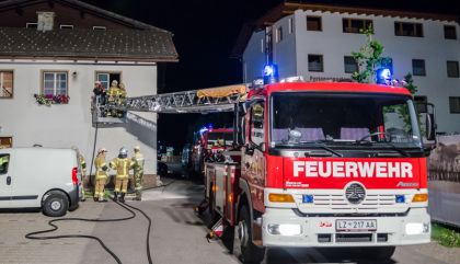 Sillian: Mitternächtlicher Feuerwehreinsatz
