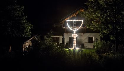 Herz Jesu Feuer in Kartitsch