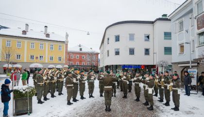 Garnisonsstadt Lienz: 300 Rekruten feierlich angelobt