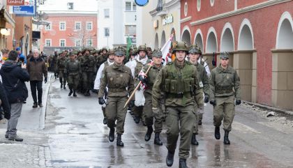 Garnisonsstadt Lienz: 300 Rekruten feierlich angelobt