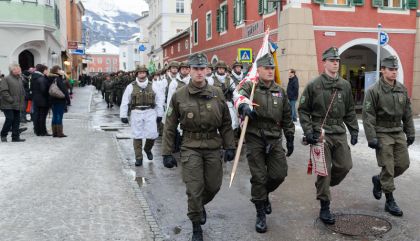 Garnisonsstadt Lienz: 300 Rekruten feierlich angelobt