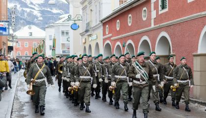 Garnisonsstadt Lienz: 300 Rekruten feierlich angelobt