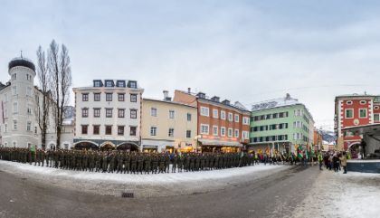 Garnisonsstadt Lienz: 300 Rekruten feierlich angelobt