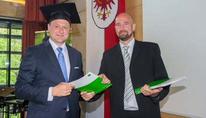 1. Uni-Lehrgang in Lienz: Abschluss und Diplomfeier