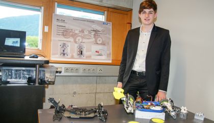 Zwei Siegerteams bei „Best Project Technik Live 2015“