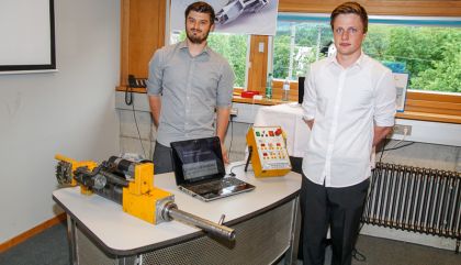 Zwei Siegerteams bei „Best Project Technik Live 2015“