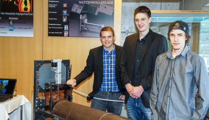 Zwei Siegerteams bei „Best Project Technik Live 2015“