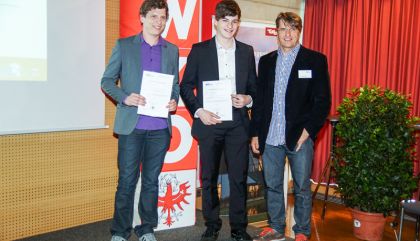 Zwei Siegerteams bei „Best Project Technik Live 2015“