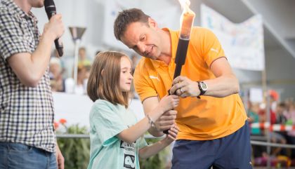 In der Dolomitenhalle wurde heute gemeinsam gekämpft, gerätselt und gelacht: Mit viel Action und Spaß ging das Tiroler Landesfinale der Kindersicherheitsolympiade über die Bühne.