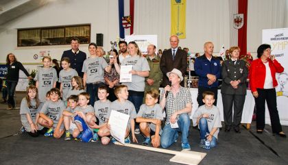 In der Dolomitenhalle wurde heute gemeinsam gekämpft, gerätselt und gelacht: Mit viel Action und Spaß ging das Tiroler Landesfinale der Kindersicherheitsolympiade über die Bühne.