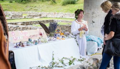 Buntes Treiben wie vor 2000 Jahren herrschte am 15. und 16. August in der Römerstadt Aguntum – die Kulturinitiative Dölsach lud zum Römerfest „Panem et circenses“.