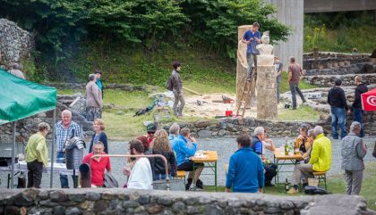Buntes Treiben wie vor 2000 Jahren herrschte am 15. und 16. August in der Römerstadt Aguntum – die Kulturinitiative Dölsach lud zum Römerfest „Panem et circenses“.