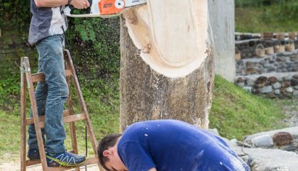 Buntes Treiben wie vor 2000 Jahren herrschte am 15. und 16. August in der Römerstadt Aguntum – die Kulturinitiative Dölsach lud zum Römerfest „Panem et circenses“.