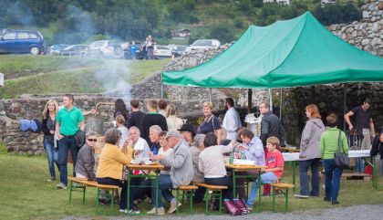 Buntes Treiben wie vor 2000 Jahren herrschte am 15. und 16. August in der Römerstadt Aguntum – die Kulturinitiative Dölsach lud zum Römerfest „Panem et circenses“.