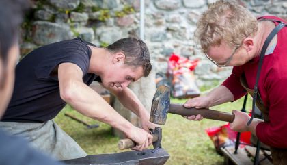 Buntes Treiben wie vor 2000 Jahren herrschte am 15. und 16. August in der Römerstadt Aguntum – die Kulturinitiative Dölsach lud zum Römerfest „Panem et circenses“.