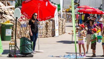 ARA Kids-Day in Debant: Mülltrennung ist wichtig!
