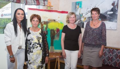 In Assling traf Kunst wieder auf Wirtschaft