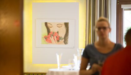 In Assling traf Kunst wieder auf Wirtschaft