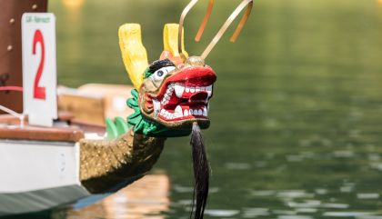 Am Obersee paddelten 13 Teams um die Wette